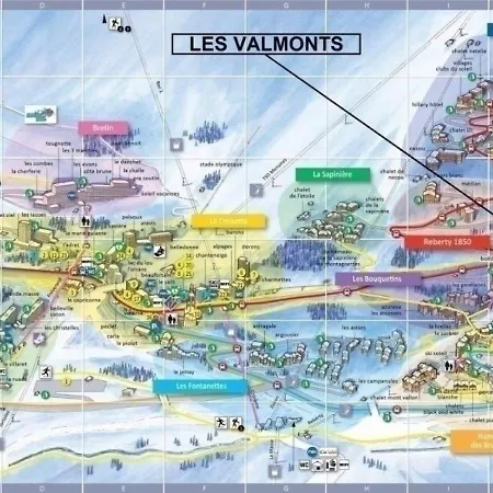 Les Menuires - 8 Pers, 59 M2, 4/3 Апартаменты Сен-Мартен-де-Бельвиль